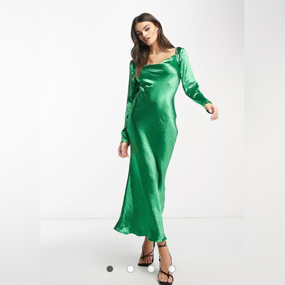 Urban threads ASOS green dress